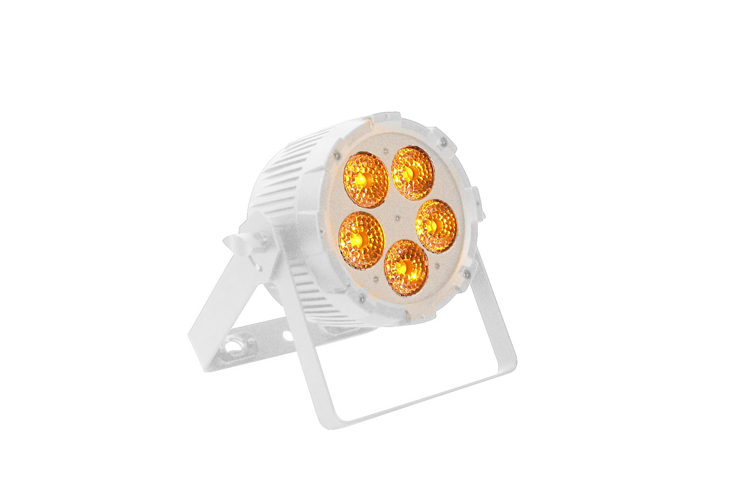 PAR5VW-WH - Indoor Pro Par with 5 x 6W WW/CW/A LEDs (White) - Image 7