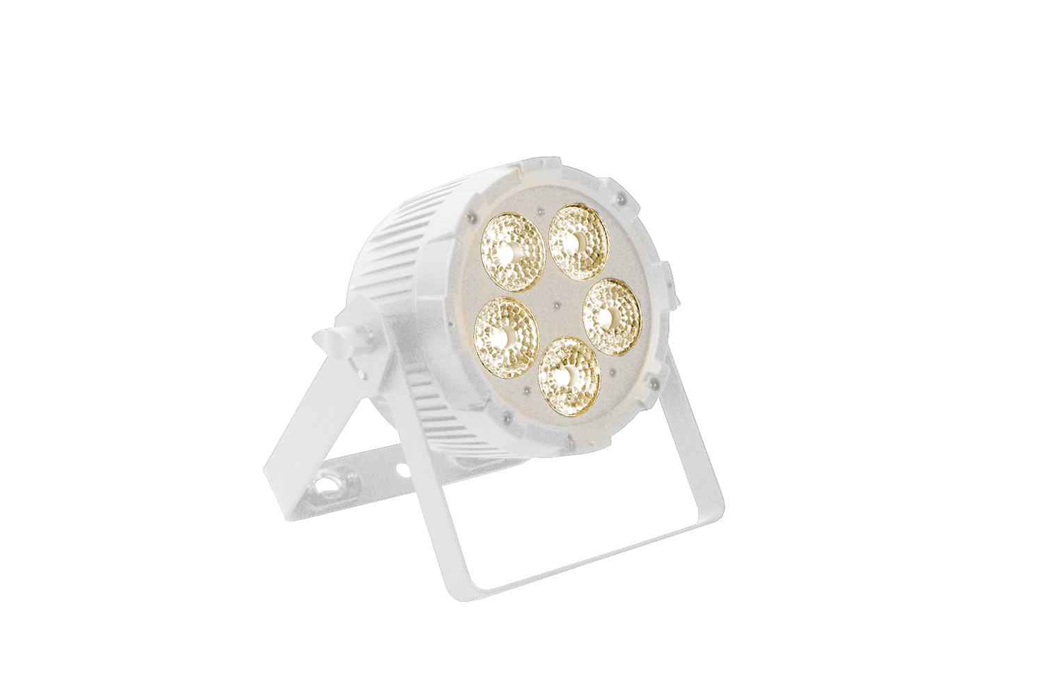 PAR5VW-WH - Indoor Pro Par with 5 x 6W WW/CW/A LEDs (White) - Image 10