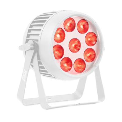PAR9X12H-IP-WH - Outdoor Pro Par with 9 x 12W RGBWAU LEDs (White)