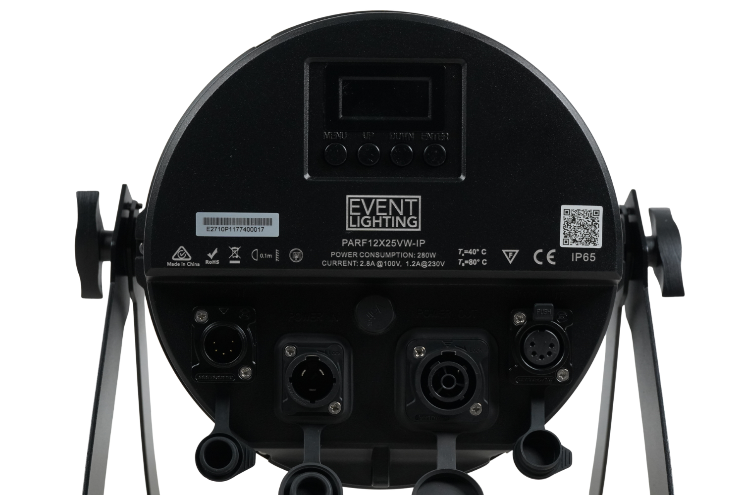 PARF12X25VW-IP - IP65 Parcan with 12 x 25 Variable White LEDs with Electronic Frost - Image 7