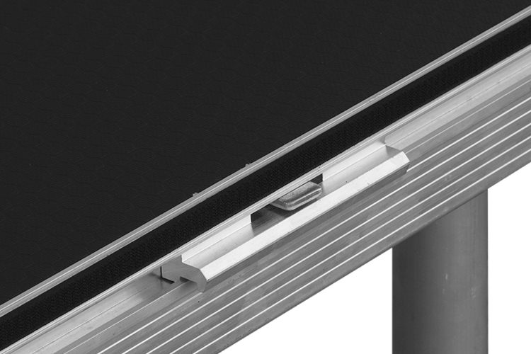 ST1806 - 1830m x 610mm Stage Top with rail lock system & recessed stage skirt velcro - Image 3