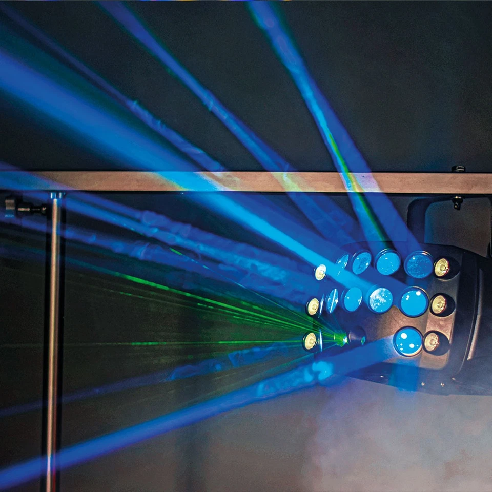 CR-Lite Butterfly 3-in-1 LED Laser DJ Disco Effect Light for Party and Stage - Image 4