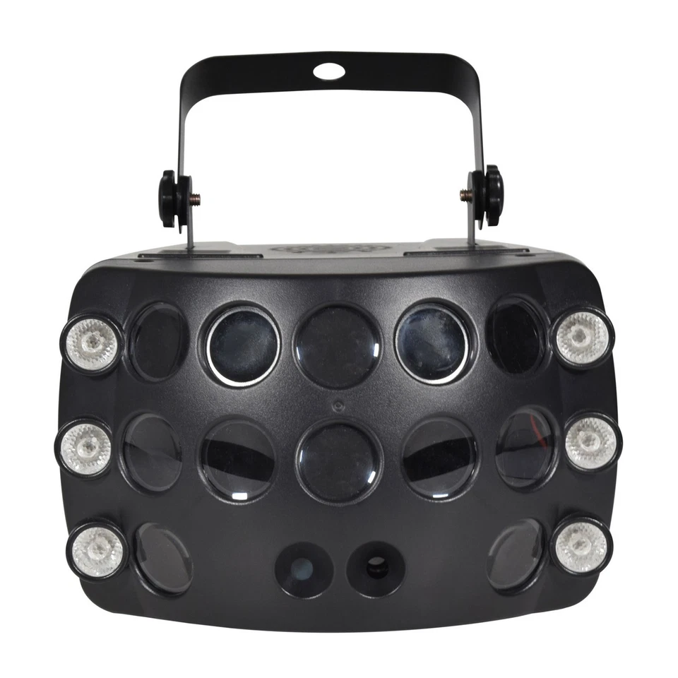 CR-Lite Butterfly 3-in-1 LED Laser DJ Disco Effect Light for Party and Stage - Image 5