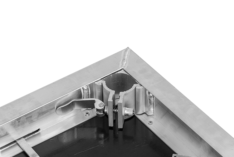 ST1010 - 1000mm x 1000mm Stage Top with rail lock system & recessed stage skirt velcro - Image 5