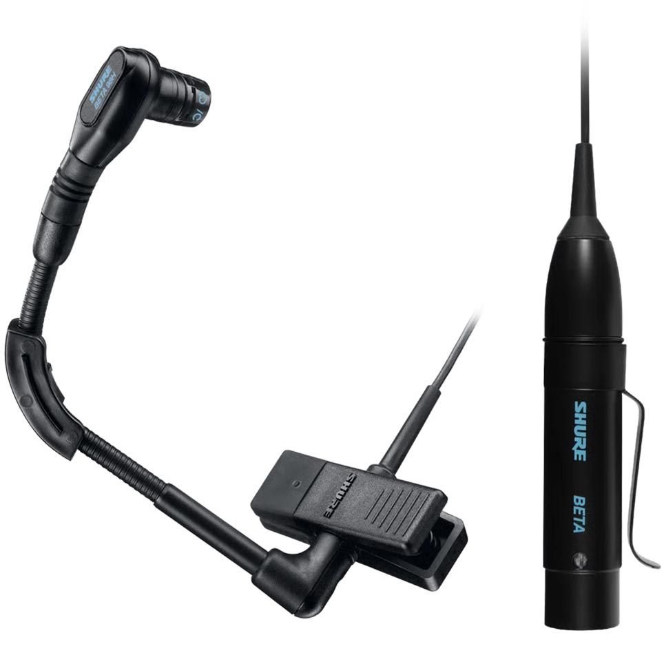 Shure Beta 98HC Clip-On Cardioid Condenser Instrument Microphone – Wireless