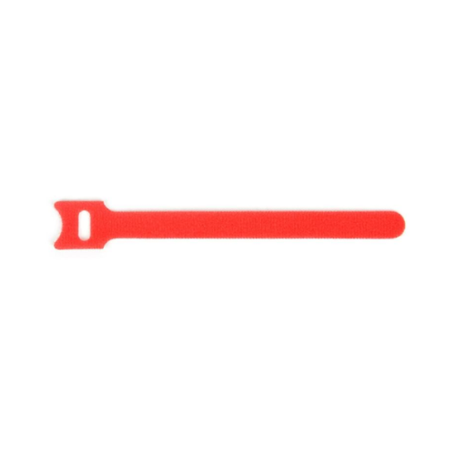 Velcro® Strap 200 x 25mm Red - Reusable Ties for Cables, Wires and Cords - Roll of 100